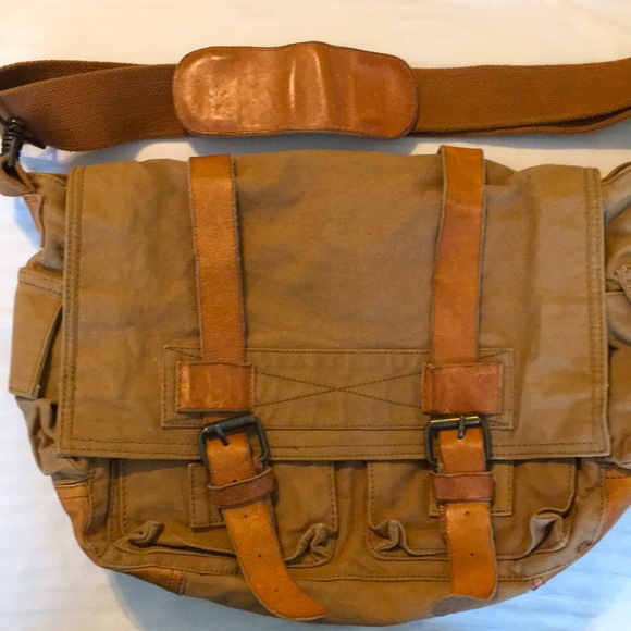 Timberland Other - COPY - Vintage Timberland Wheat Cotton Canvas Leather